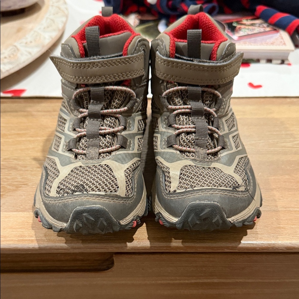 Merrell Kids Sneakers - Gray and Red
